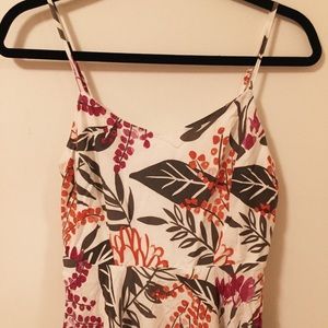 white floral sundress